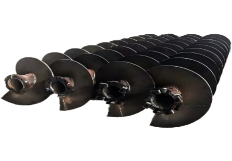 long drilling auger for continuous drilling applications